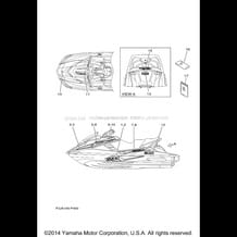 GRAPHICS pour Yamaha 2015 WaveRunner FX SVHO - FC1800P - 2015