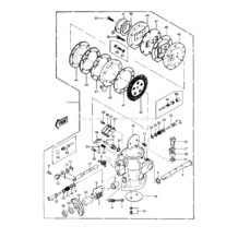 Carburetor pour Kawasaki 1987 JS440