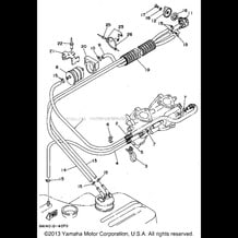 FUEL pour Yamaha 1994 WaveRunner WAVE RAIDER 700 (RA700S) 1994