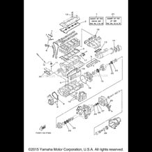 REPAIR KIT 1 pour Yamaha 2015 WaveRunner VXR - VX1800A-P - 2015