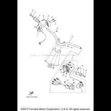 STEERING 1 pour Yamaha 2015 WaveRunner VXR - VX1800A-P - 2015