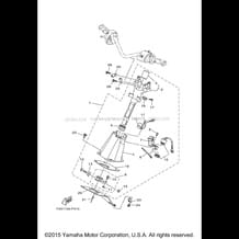 STEERING 2 pour Yamaha 2015 WaveRunner VXR - VX1800A-P - 2015