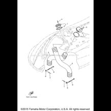 VENTILATION pour Yamaha 2015 WaveRunner VXR - VX1800A-P - 2015