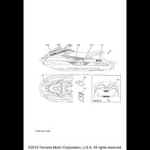 GRAPHICS pour Yamaha 2015 WaveRunner VXS - VX1800-P - 2015