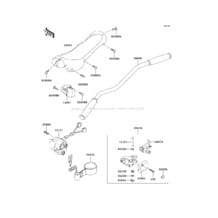 Handlebar pour Kawasaki 2003 Ultra 150