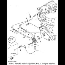 OIL PUMP (FOR OIL INJECTION) pour Yamaha 1994 WaveRunner WAVE RAIDER - RA700S - 1994