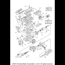 REPAIR KIT 1 pour Yamaha 2015 WaveRunner WAVE RUNNER FX SHO - FA1800P - 2015