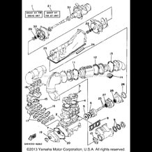 REPAIR KIT 1 pour Yamaha 1994 WaveRunner WAVE RAIDER 700 (RA700S) 1994