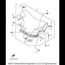 STEERING 2 pour Yamaha 1994 WaveRunner WAVE RAIDER 700 (RA700S) 1994