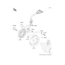 Generator pour Kawasaki 2004 1200 STX-R