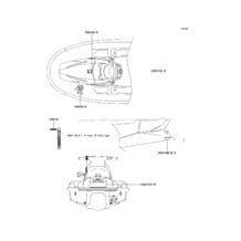 Labels pour Kawasaki 2004 1200 STX-R