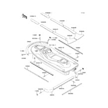 Pads pour Kawasaki 2004 1200 STX-R