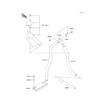 Bilge System pour Kawasaki 2004 800 SX-R