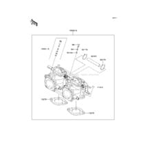 Carburetor pour Kawasaki 2004 800 SX-R