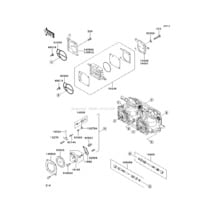 Carburetor Parts pour Kawasaki 2004 800 SX-R