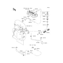 Cooling(A2/A3) pour Kawasaki 2004 800 SX-R