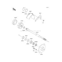 Drive Shaft pour Kawasaki 2004 800 SX-R