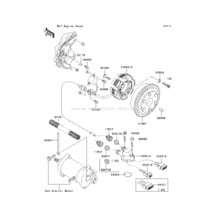 Generator pour Kawasaki 2004 800 SX-R