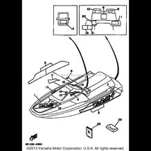 GRAPHIC TOOL pour Yamaha 1994 WaveRunner WAVE RUNNER III GP - WRA700S - 1994