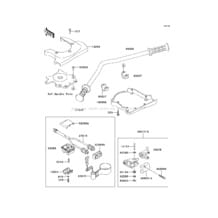 Handlebar pour Kawasaki 2004 800 SX-R