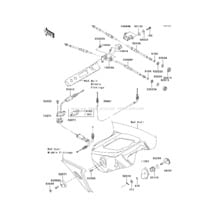 Cables pour Kawasaki 2004 900 STX