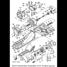 JET UNIT 1 pour Yamaha 1994 WaveRunner WAVE RUNNER III GP 700 (WRA700S) 1994