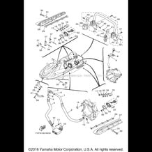 HULL & DECK pour Yamaha 2015 WaveRunner WAVERUNNER V1 SPORT - VX1100DP - 2015