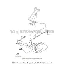 CONTROL CABLE pour Yamaha 2015 WaveRunner WAVERUNNER VX - VX1100CP - 2015