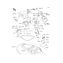 Hull Front Fittings pour Kawasaki 2004 900 STX