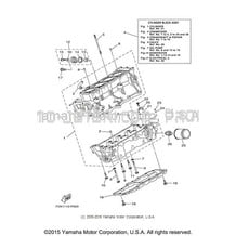 CRANKCASE pour Yamaha 2015 WaveRunner WAVERUNNER VX - VX1100CP - 2015