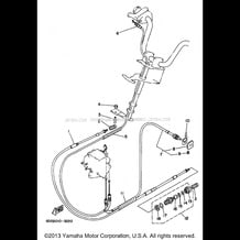 CONTROL CABLE pour Yamaha 1994 WaveRunner WAVE RUNNER PRO VXR - WRB700S - 1994