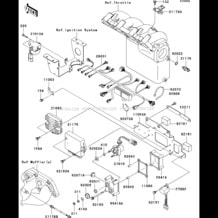 Fuel Injection(JT1200-B2) pour Kawasaki 2004 STX-12F