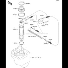 Fuel Pump pour Kawasaki 2004 STX-12F