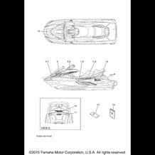 GRAPHICS pour Yamaha 2016 WaveRunner FX CRUISER SHO - FA1800AR - 2016