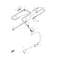 COOLING/BILGE pour Kawasaki 1987 JS440