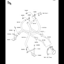 Bilge System pour Kawasaki 2004 STX-15F