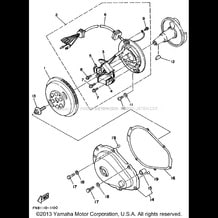 GENERATOR pour Yamaha 1994 WaveRunner WAVE RUNNER PRO VXR - WRB700S - 1994