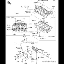 Crankcase pour Kawasaki 2004 STX-15F