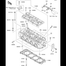 Cylinder Head pour Kawasaki 2004 STX-15F