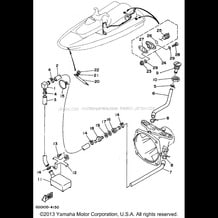 HULL - DECK pour Yamaha 1994 WaveRunner WAVE RUNNER PRO VXR - WRB700S - 1994