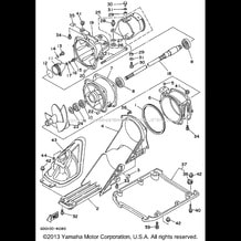 JET UNIT 1 pour Yamaha 1994 WaveRunner WAVE RUNNER PRO VXR - WRB700S - 1994