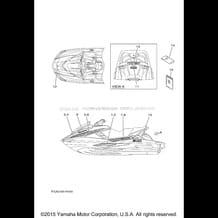 GRAPHICS pour Yamaha 2016 WaveRunner FX SVHO - FC1800R - 2016