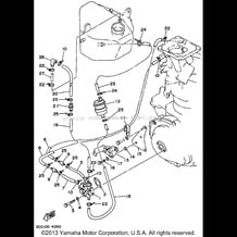 OIL PUMP pour Yamaha 1994 WaveRunner WAVE RUNNER PRO VXR - WRB700S - 1994