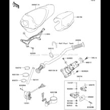 Handlebar pour Kawasaki 2004 STX-15F