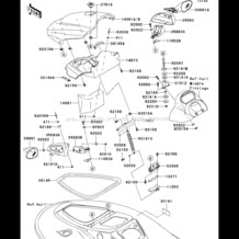 Hull Front Fittings pour Kawasaki 2004 STX-15F