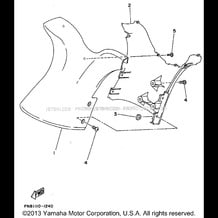 STEERING 2 pour Yamaha 1994 WaveRunner WAVE RUNNER PRO VXR - WRB700S - 1994