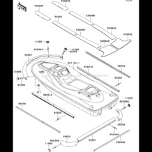 Pads pour Kawasaki 2004 STX-15F