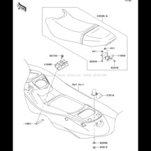 Seat pour Kawasaki 2004 STX-15F