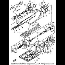 JET UNIT pour Yamaha 1989 WaveRunner WR500F - 1989