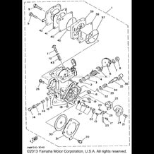 CARBURETOR pour Yamaha 1994 WaveRunner WAVE RUNNER VXR - WRB650S - 1994